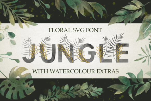Bringing Nature Home: The Whimsical World of the Jungle Font