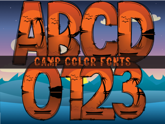 Camp: The Playful Color Font That Brings Designs to Life