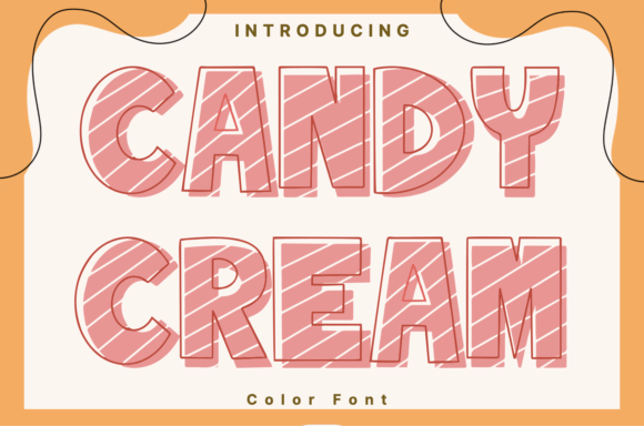 Candy Cream: Your Whimsical Font for Standout Designs
