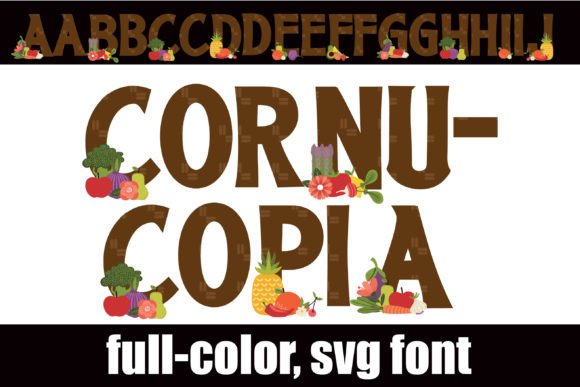 Cornucopia: A Full-Color Feast for Your Autumn Designs