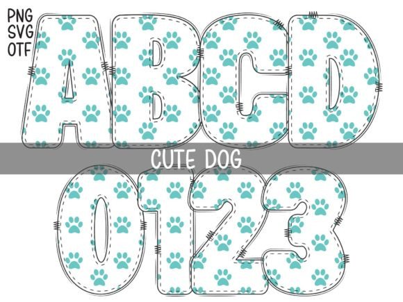 Cute Dog: A Playful Font for Authentic Dog Lover Brands