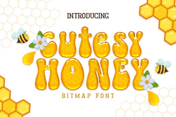 Cutesy Honey: A Fresh Take on Creative Font Design