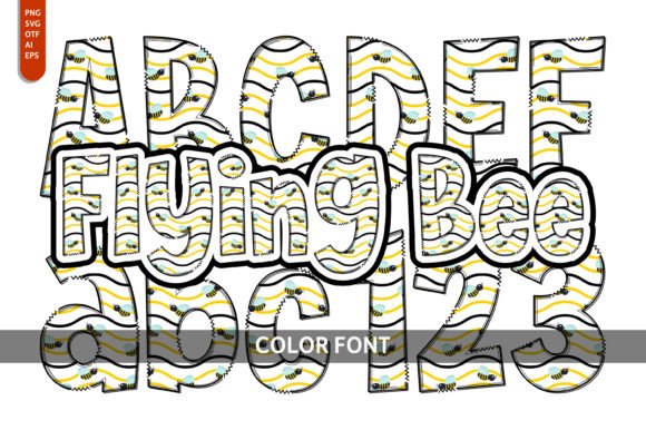 Flying Bee: Adding Whimsy and Color to Your Creative Projects
