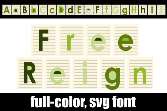Free Reign: A Fresh Take on Festive Typography