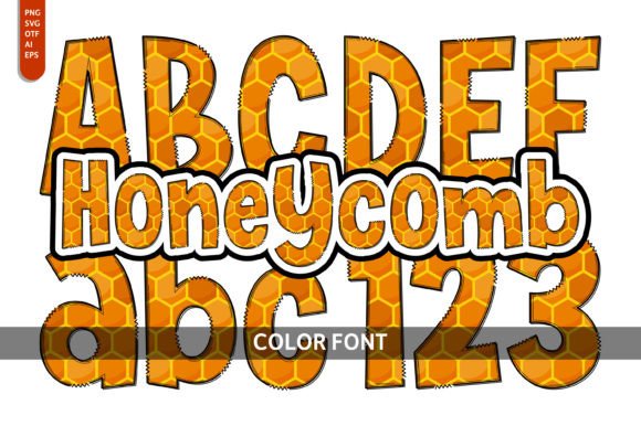 Honeycomb Font: Adding Whimsy to Your Brand