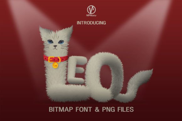 Leo: The Friendly Wool Print Font for Jolly Designs