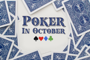 Poker in October: A Layered Display Font for Bold Branding