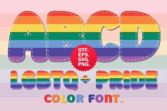 Pride LGBTQ+: A Font That Celebrates with Every Keystroke