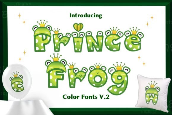 Prince Frog: The Playful Font That Brings Designs to Life