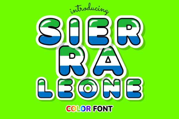 Sierra Leone: A Typeface Inspired by National Spirit