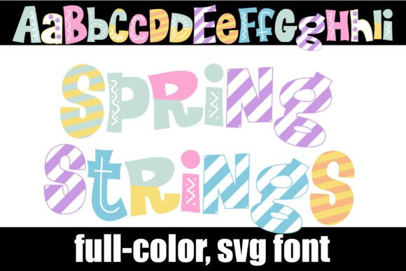 Spring Strings: The Font That Unleashes Pure Creativity