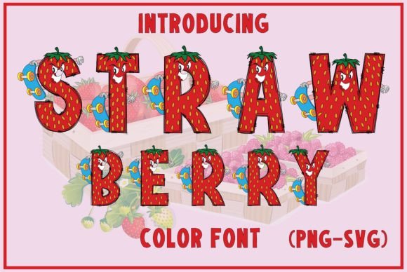 Strawberry Funny: The Display Font with Personality