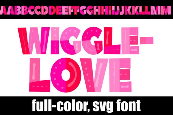 Wigglelove: A Font That Brings Playful Energy to Your Designs